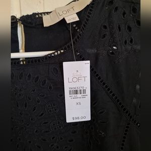 LOFT black dress NWT